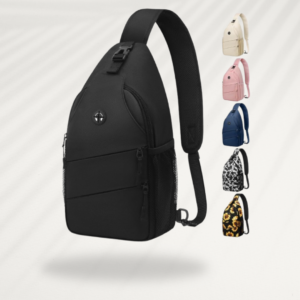 Pritent Crossbody Bags for Women Men Trendy Sling Bag Backpack Casual Chest Bag with Convertible Shoulder Strap