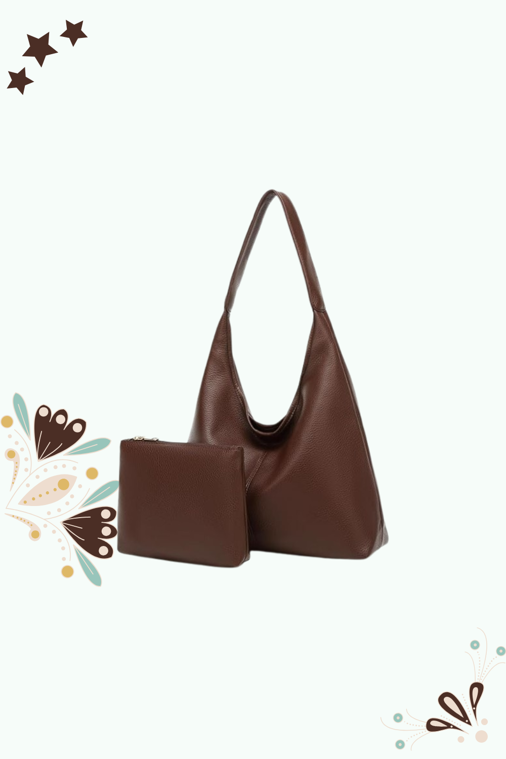 casual hobo bag for women soft shoulder bags slouchy pu leather tote purses for work travel casual hobo bag for women soft shoulder bags slouchy pu leather tote purses for work travel